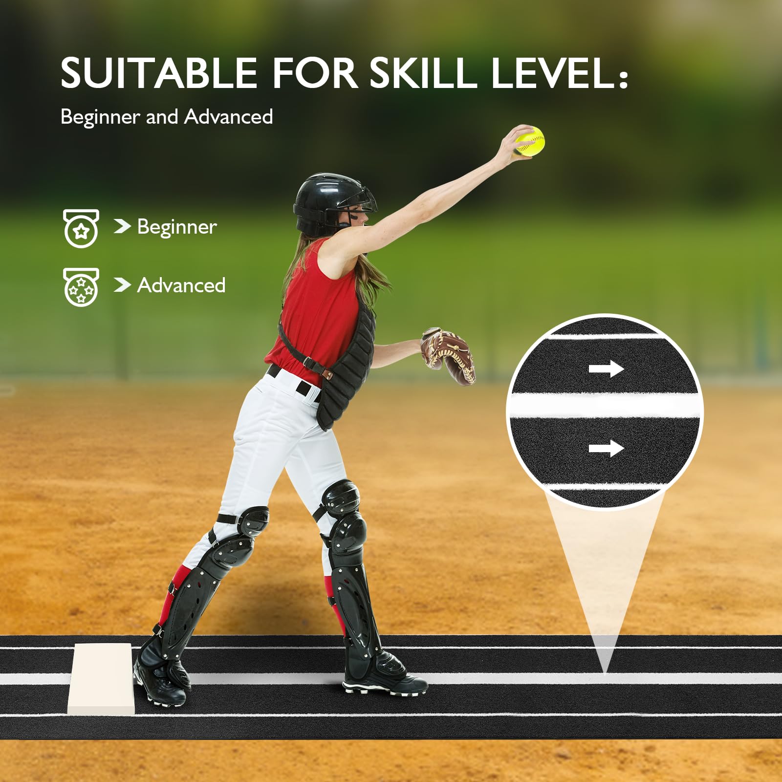 How Wide Is A Softball Pitching Rubber at Debra Flannery blog