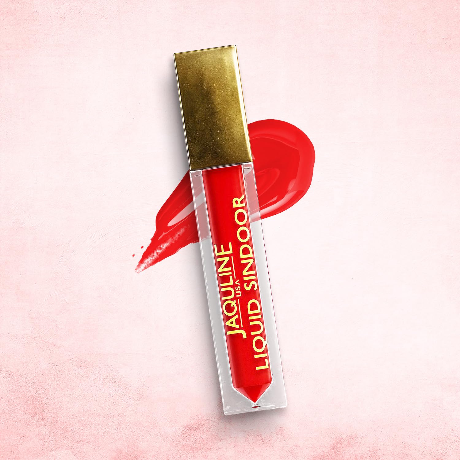 JAQUILINE USA Liquid Sindoor | Smudge-Proof & Long Lasting | Quick Dry Waterproof Formula | Rich Color Payoff | Red | 5.5ml