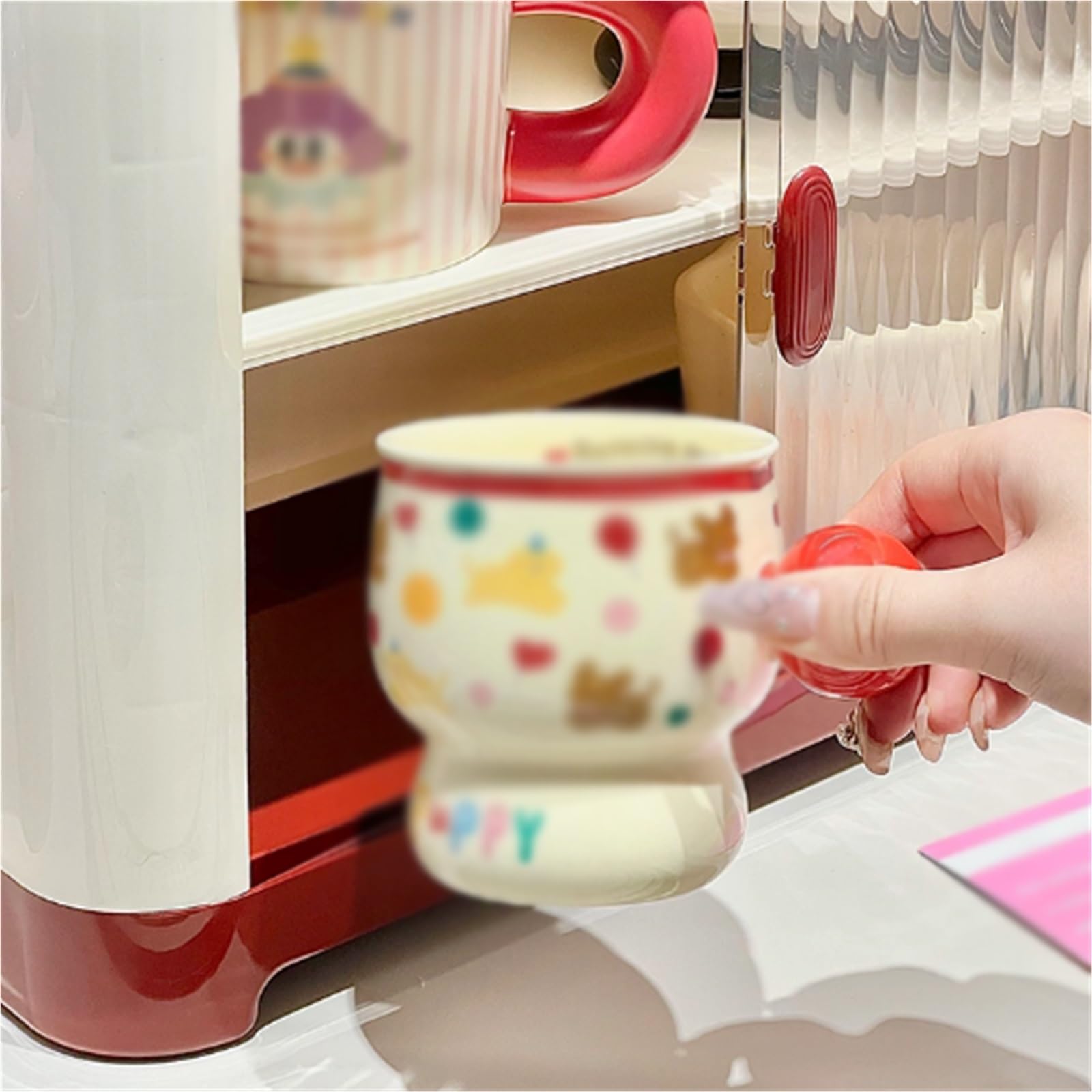 Para el coche Portavasos de escritorio, almacenamiento tazas, multicapa, taza café, té Ajuste