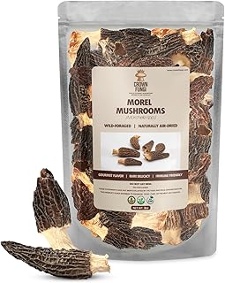 Morel Mushrooms, 2oz pack of Dried Morel Mushrooms, Perfect Dried Mushrooms for Culinary Creations and Specialty Recipes, Ideal for Enhancing Every Dish with Authentic Gourmet Taste