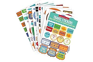 Essentials Travel Planner Stickers