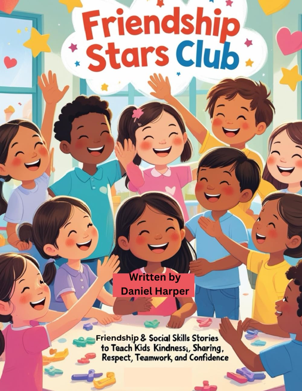 Friendship Stars Club: Friendship & Social Skills Stories to Teach Kids Kindness, Sharing, Respect, Teamwork, and Confidence