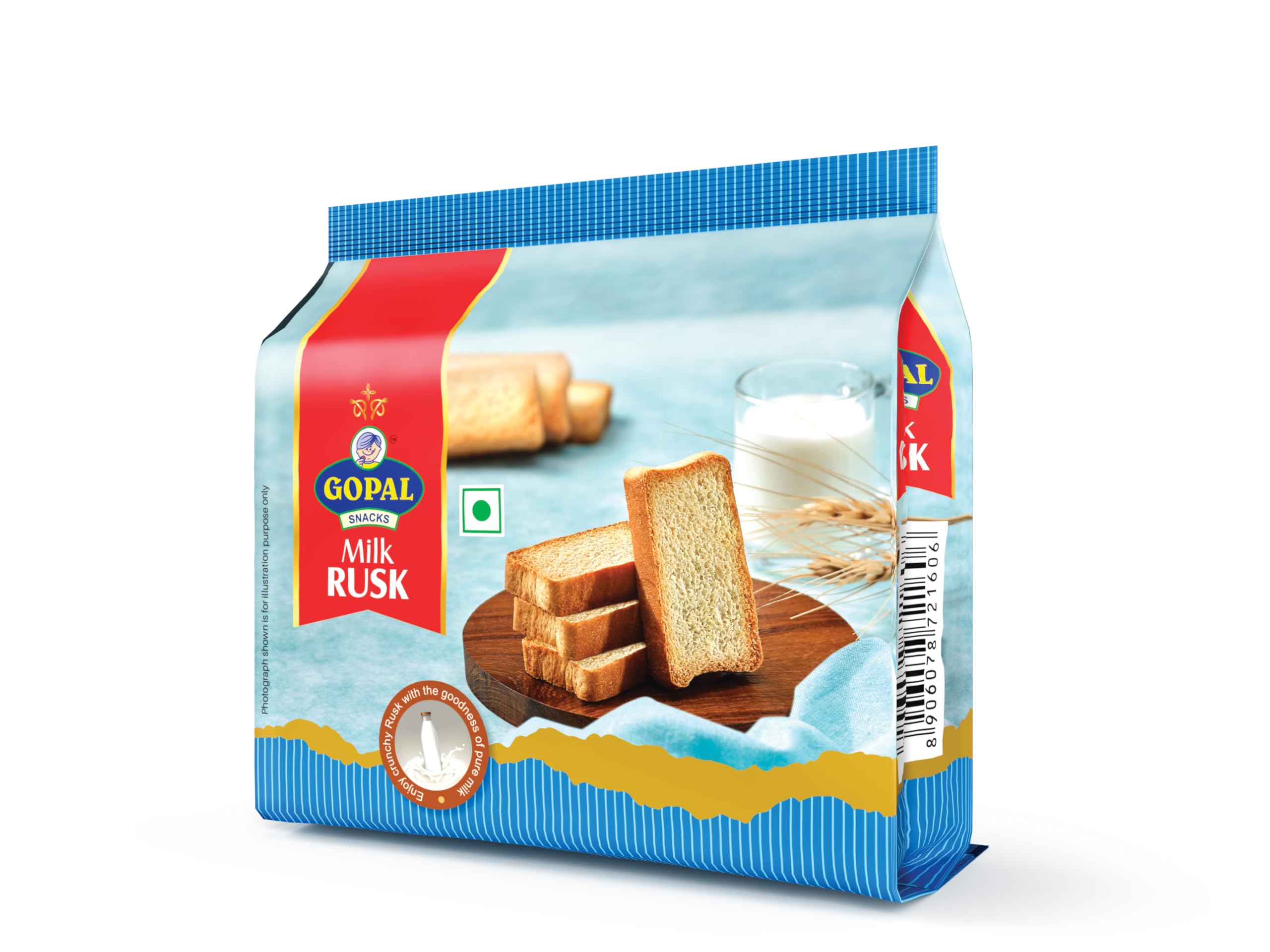 Gopal Milk Rusk| Pack of 3x200g (B0CNNBF5D9) Amazon Price History, Amazon Price Tracker
