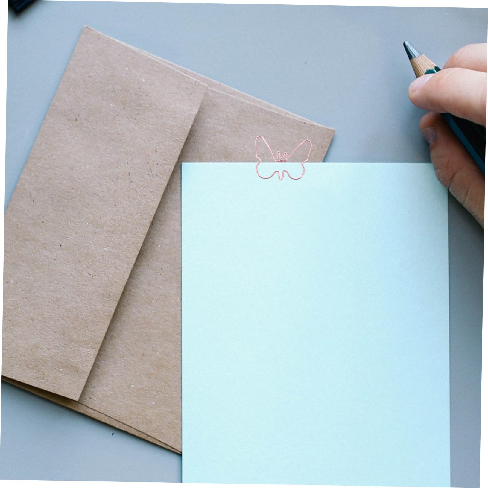 STOBOK 4 Set Di Fermagli Per Ufficio in Metallo Fermagli Per Carta A Mano Fermagli Per Carta in Metallo Piccoli Fermagli Per Documenti Design Creativo Per Fermagli 18 Pezzi * 4