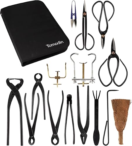 bamboomn Bonsai Kit 16pc Master Juego de herramientas