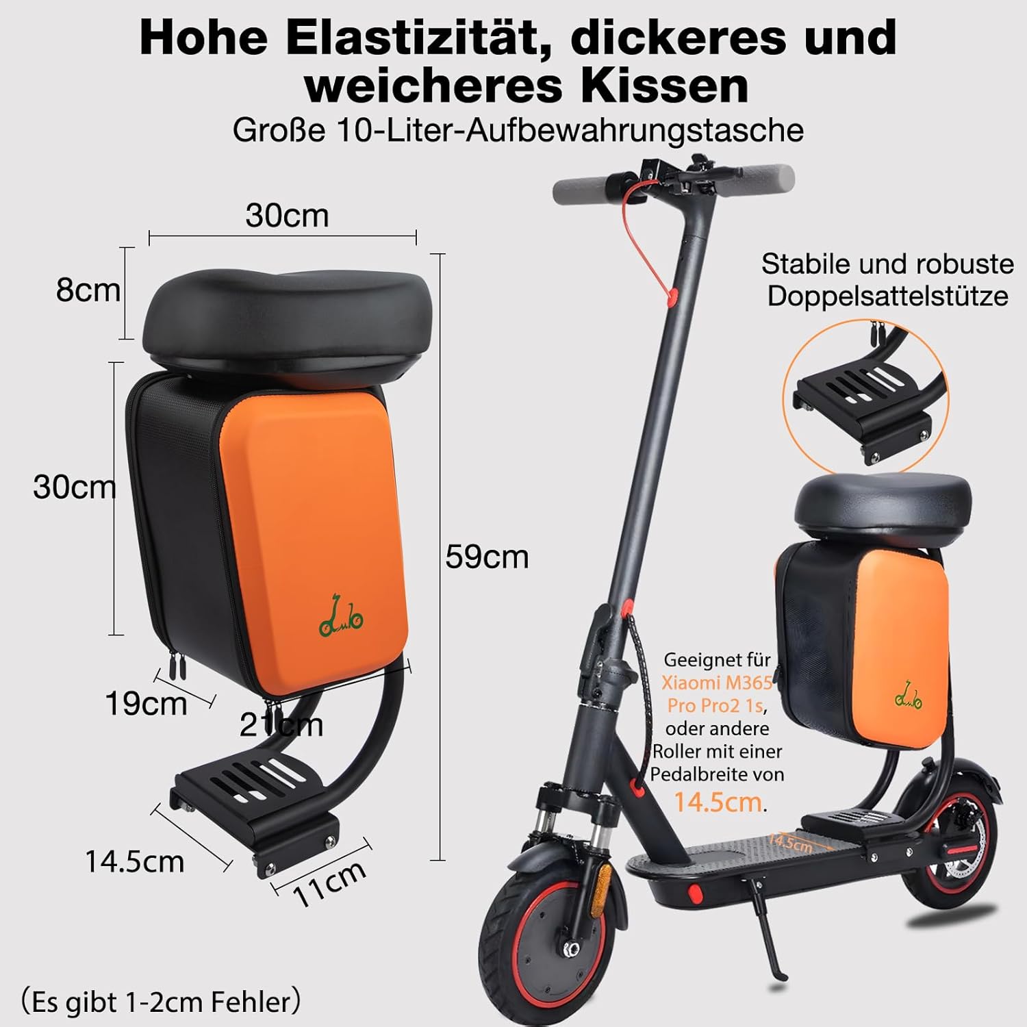 Sitz – Sattel mit & ohne Klappfunktion – Xiaomi