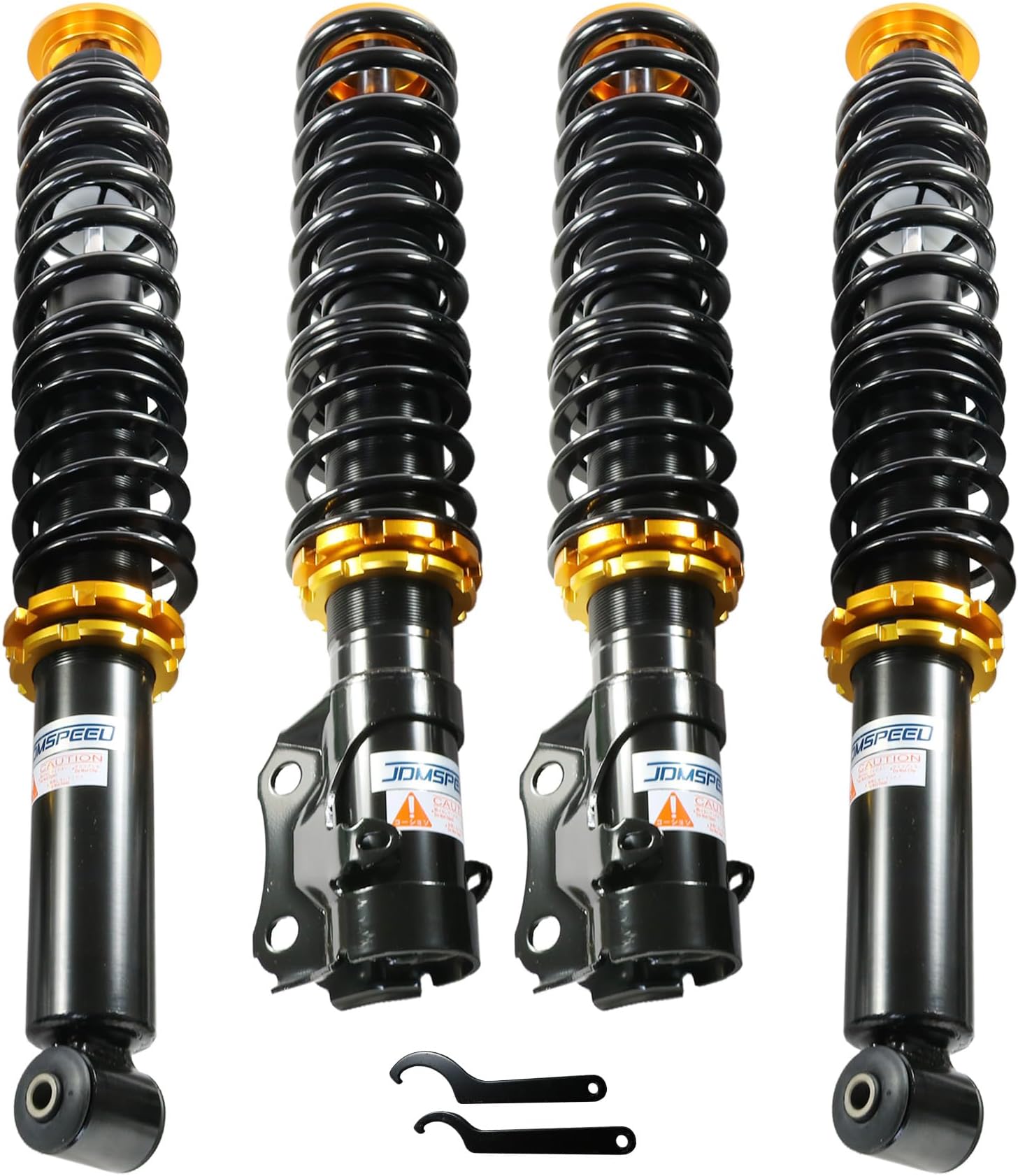 JDMSPEED New Coilovers Struts Coil Over Shocks Suspension Kit Replacement For VW MK2 MK3 Golf Jetta