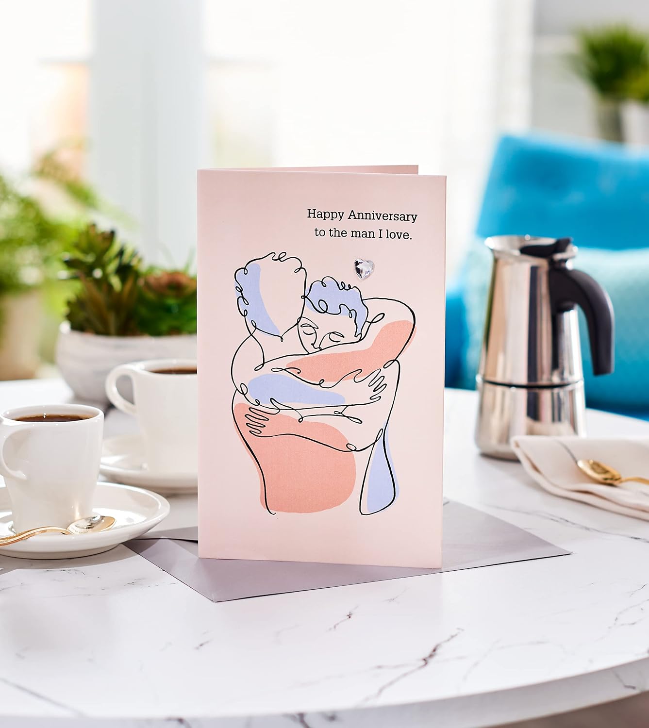 American Greetings Anniversary Card For Him From Him (How Lucky)
