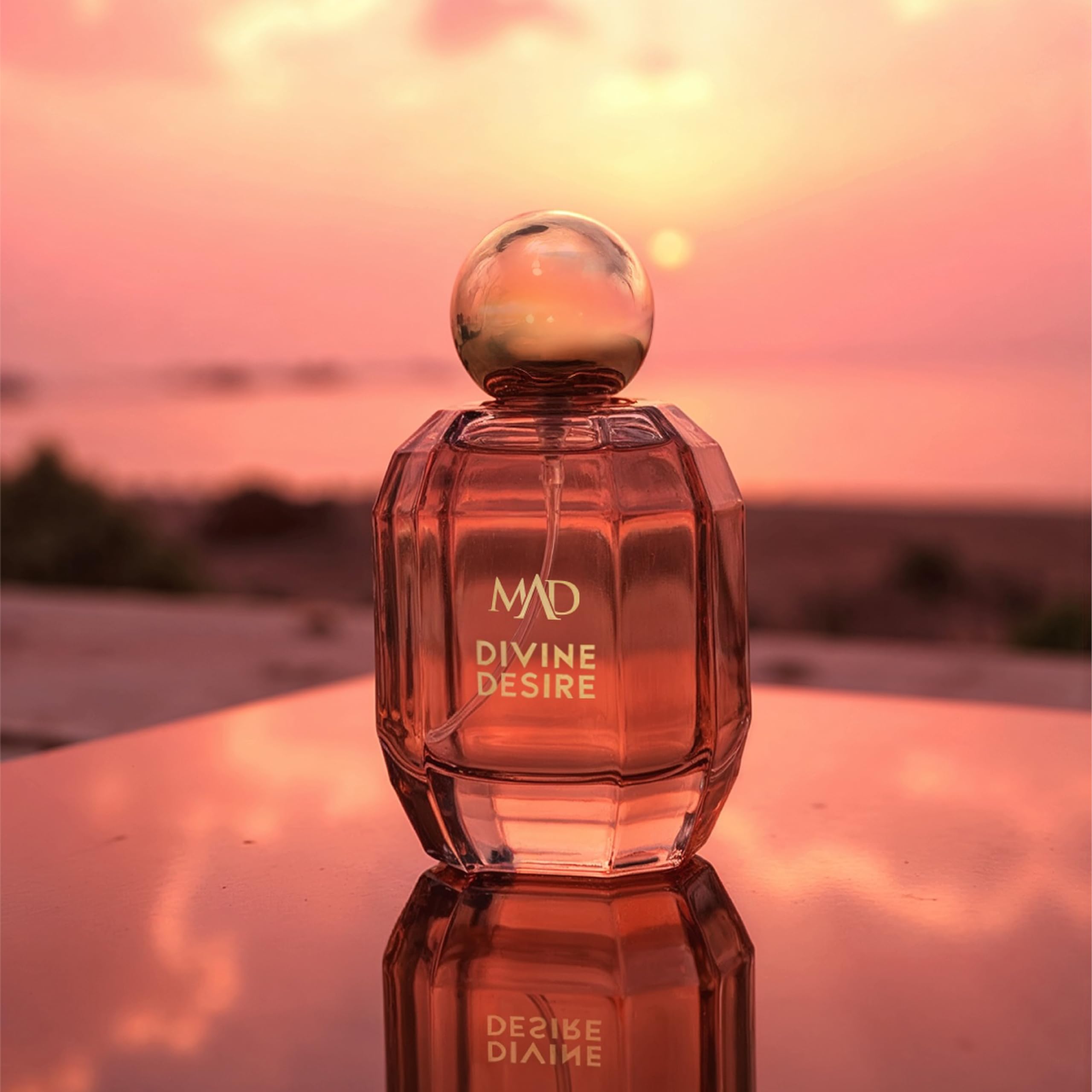 MAD Divine Desire Damen Extrait de Parfum 100 ml– Zitrone,Jasmin&Amber