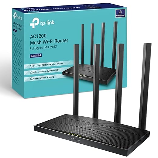 TP-Link Archer C6 AC1200 Dual-Band Router