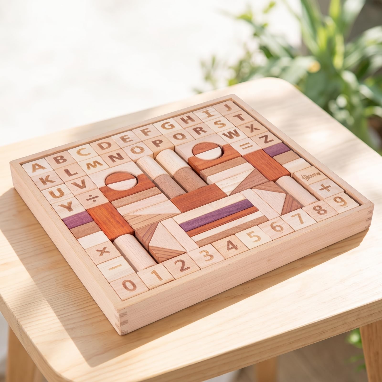 Set di Costruzioni in Legno