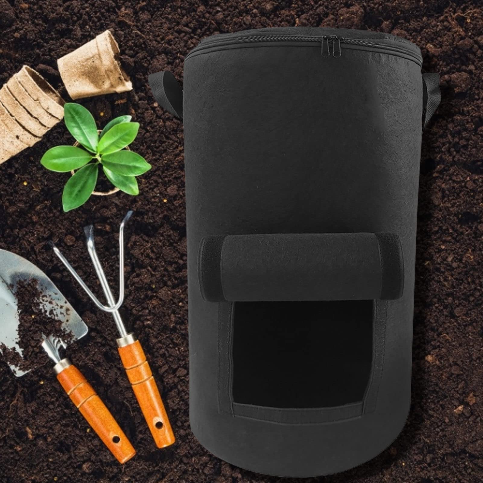 smashing basura compostables, caja compostaje al aire libre, compostaje para jardín, compostaje para exteriores para la eliminación residuos cocina