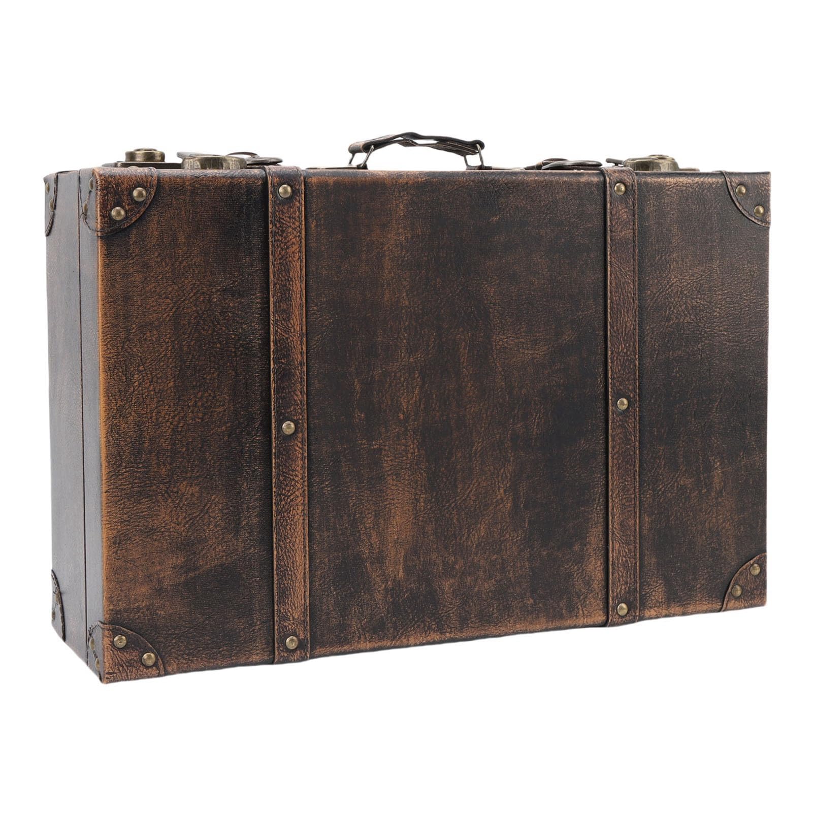 Rengue Scatola per Valigie Vintage, Portabagagli retrò Decorativo con