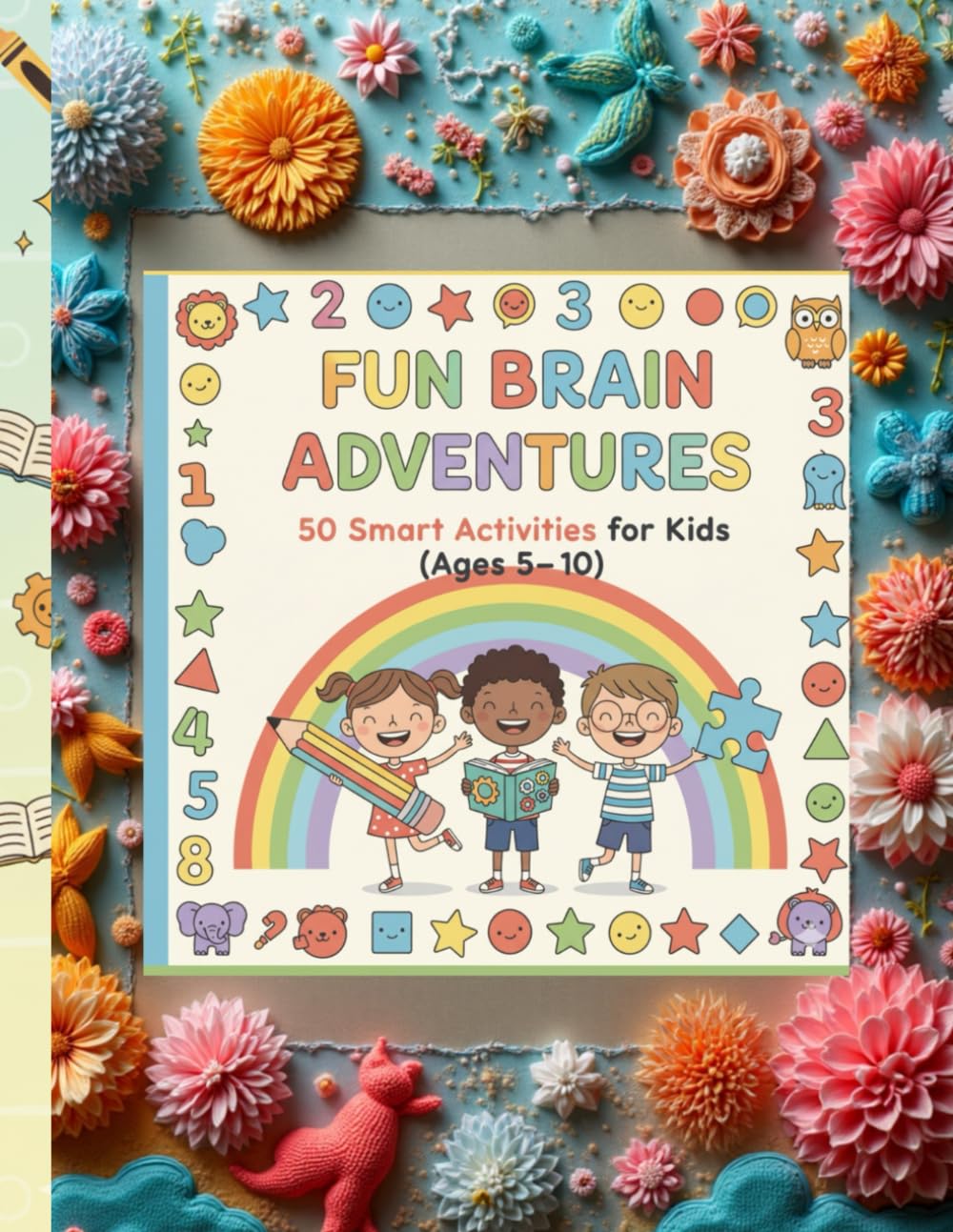 Fun Brain Adventures: 80 Smart Activities for Kids Ages 5–10: Puzzles, Math Games, Quizzes, and Fun Learning Activities for Smart Kids