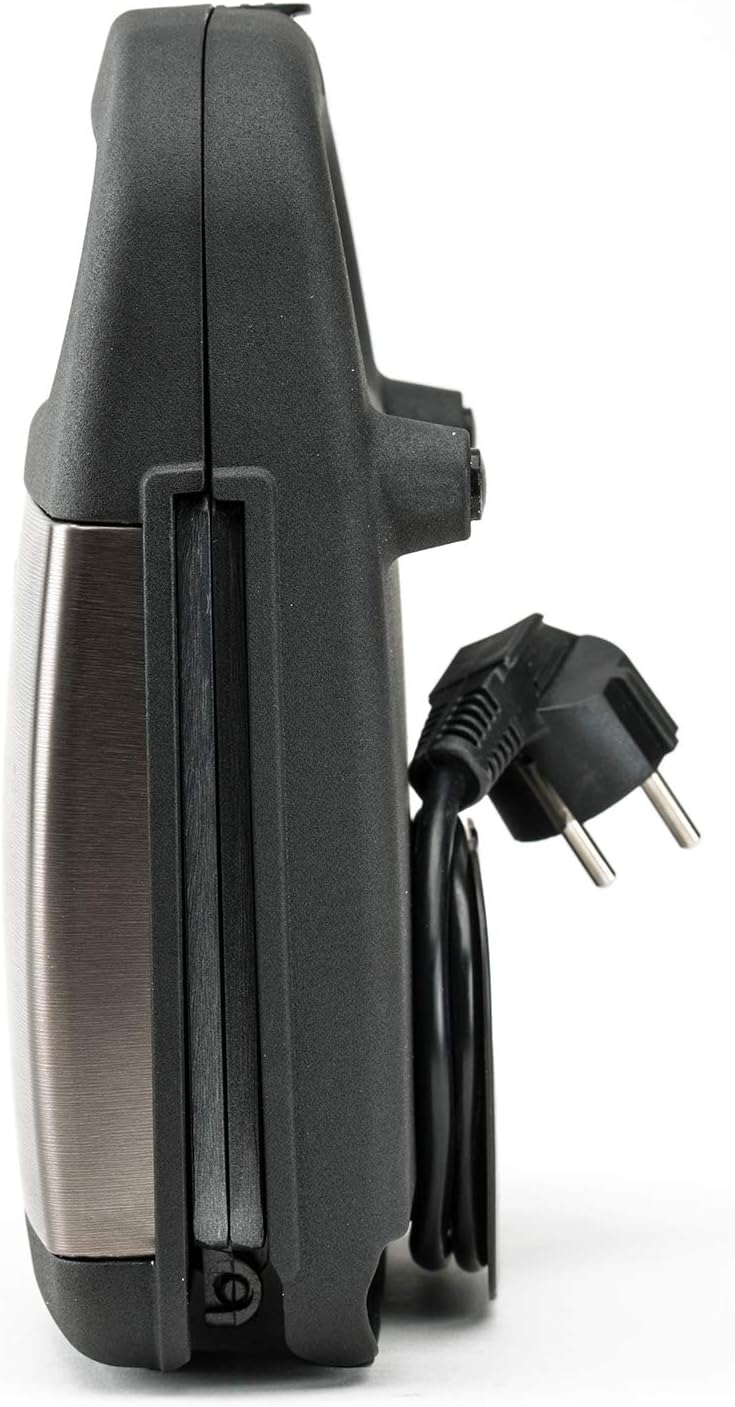 BLACK+DECKER BXSA750E Sandwich Maker, Grill, 750 W, Acciaio Inox BLACK+DECKER BXSA750E Sandwich Maker, Grill, 750 W, Acciaio Inox