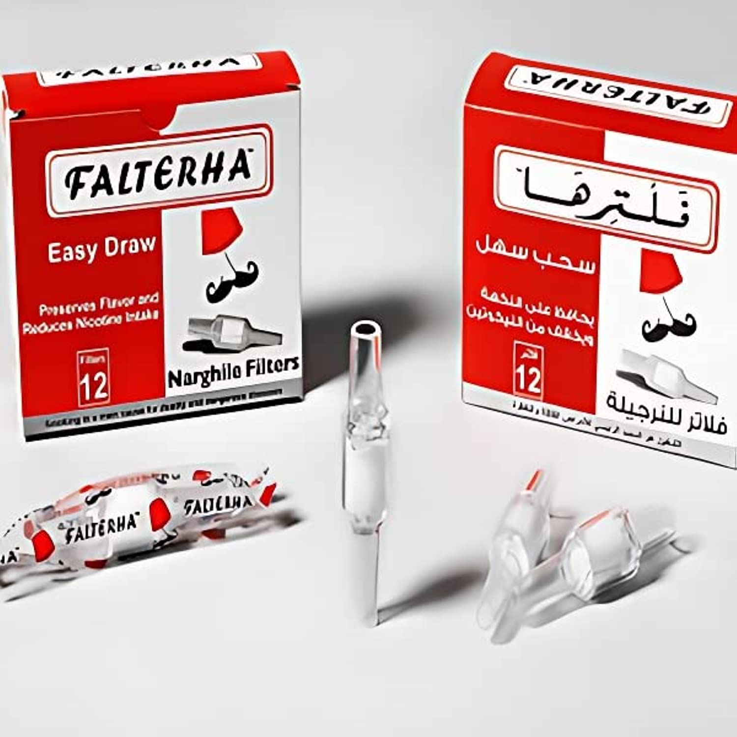 Falterha Hookah Shisha Filters 12 Pcs
