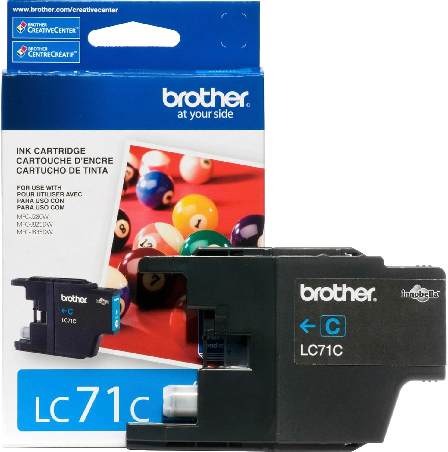 Brother(R) LC71C Cyan Ink Cartridge