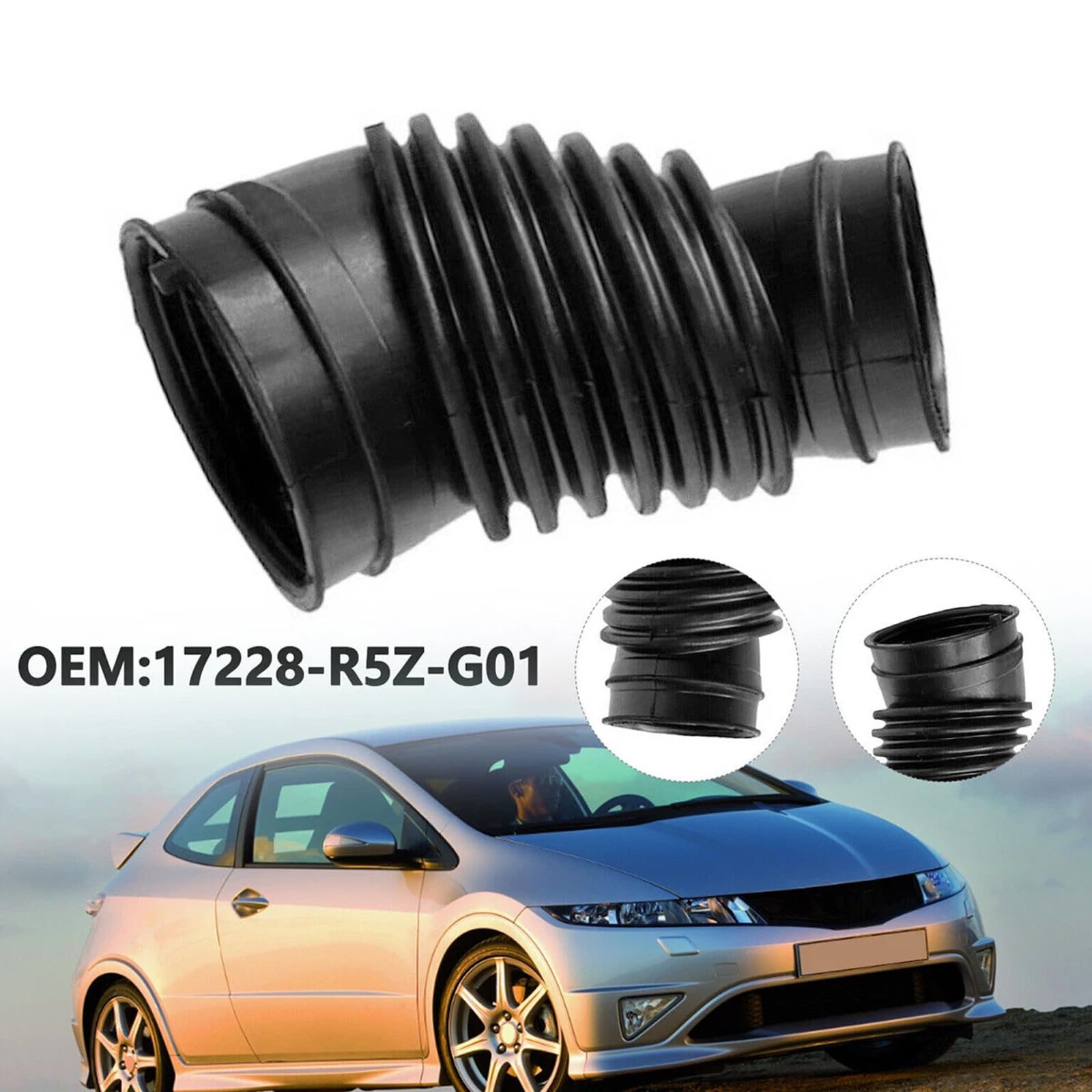 Luftfilter Ansaugschlauch Rohr Geeignet für 2013-2017 Honda CR-V CRV 1.6 17228-R5Z-G01, Luftansaugschlauch Ansaugrohr