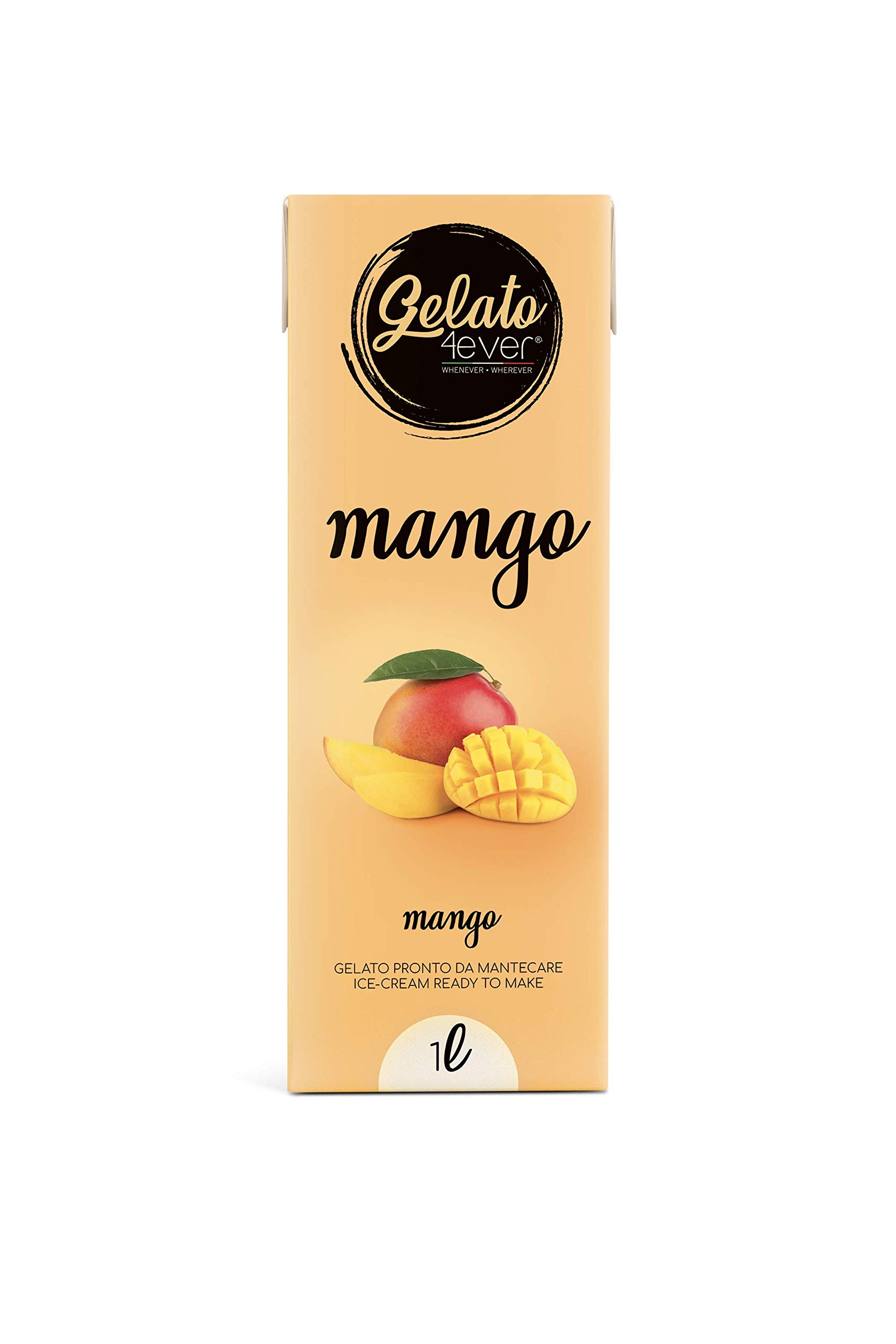 Gelato 4ever - helado listo para batir (Mango)