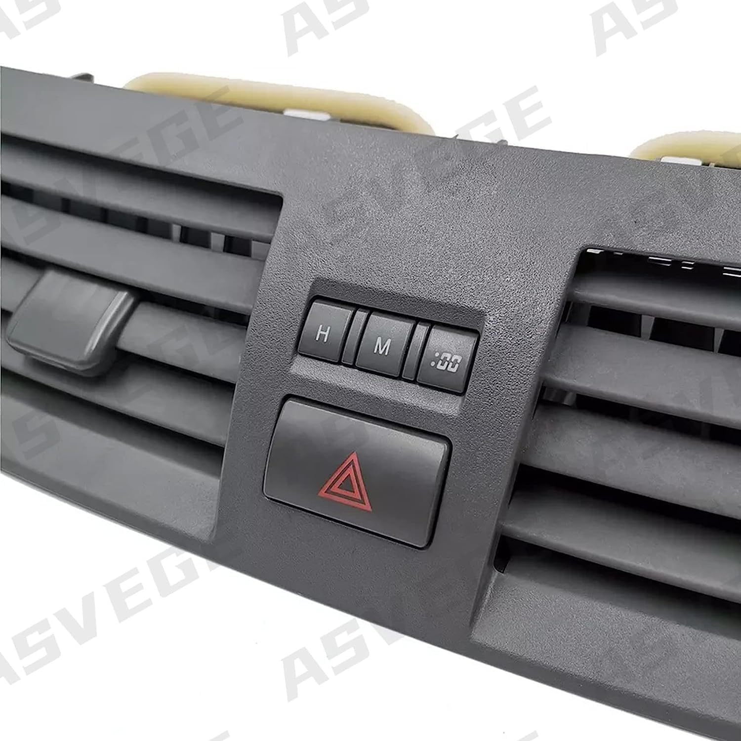 ASVEGE Air Conditioning Vent Center A/C Air Conditioning Vents Compatible with Toyota Camry Dash 2007-2013 Trim Insert Outlet Panel Grille 55660-06100