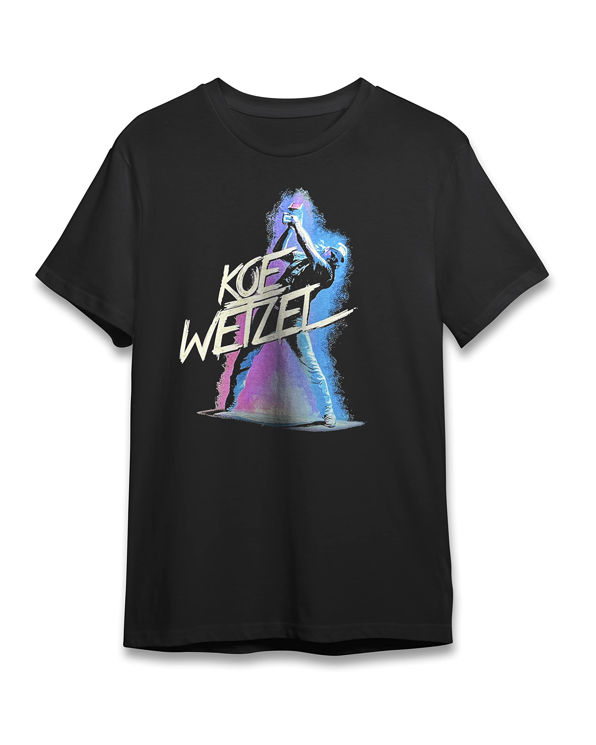 Koe Wetzel Offizielles Konzert-Shirt – Guitar Smash Crew Neck Tee
