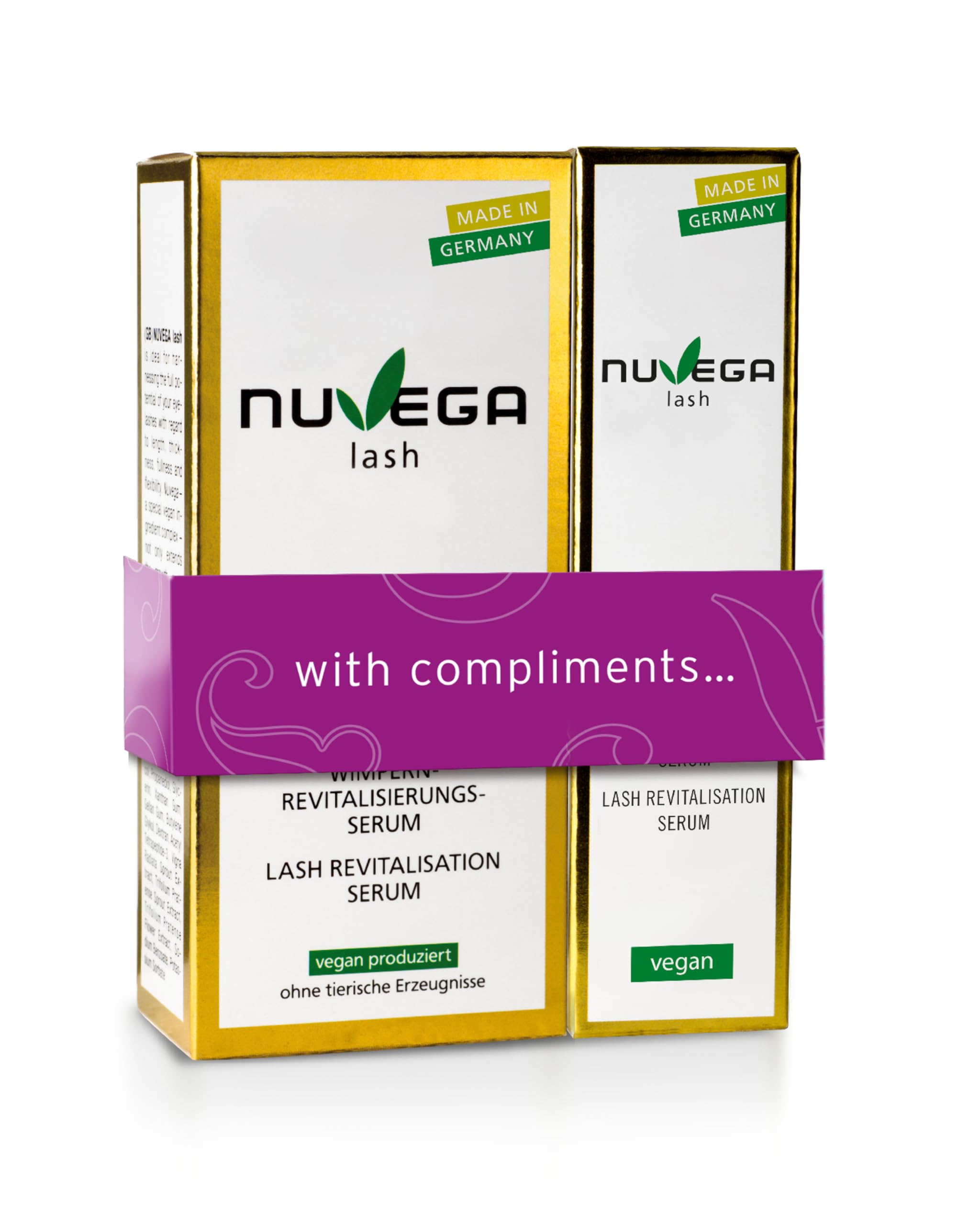 NUVEGA LASH REVITALISATION SERUM NUVEGA lash eyelash and eyebrow