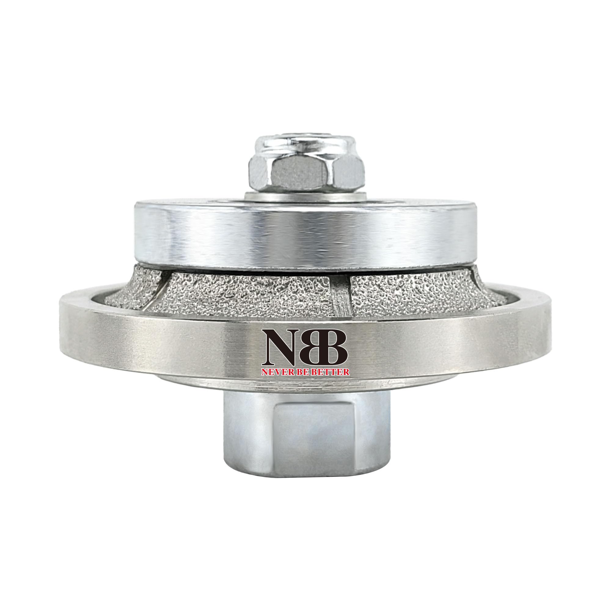 NBB Diamond Profile Wheel Diamond Router Bit Diamond Milling Drill chamfer Bit Grinding Wheel for Profiling Porcelain Tile Ceramic Granite Marble Stone Use on Angle Grinder