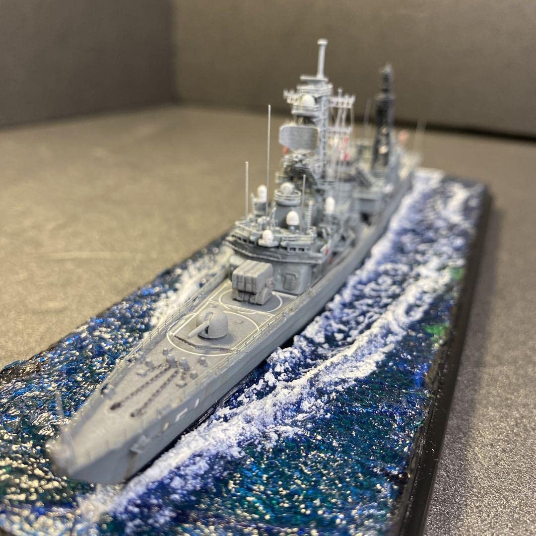 1／700 護衛艦あがの 洋上ジオラマ仕上 1／700 日本海軍軽巡洋艦 阿賀野 (あがの)洋上ジオラマ仕上