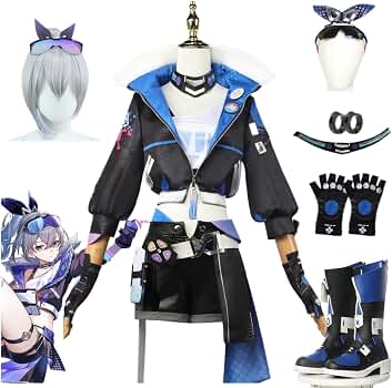 Amazon.co.jp: [HUNIY] 崩壊：スターレイル コスプレ衣装 豪華版 銀狼