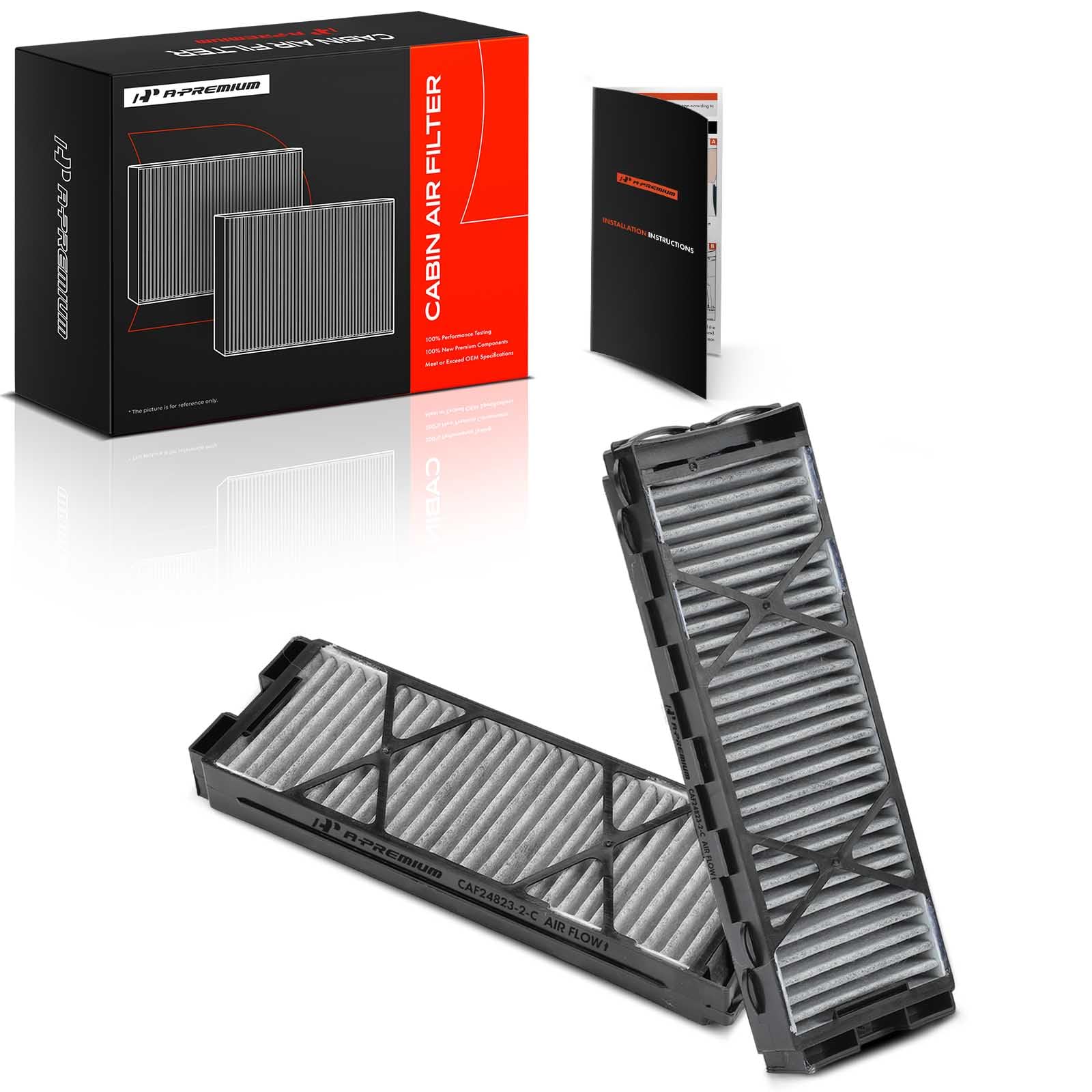 Amazon.com: A-Premium 2-Pack Cabin Air Filter with Activated