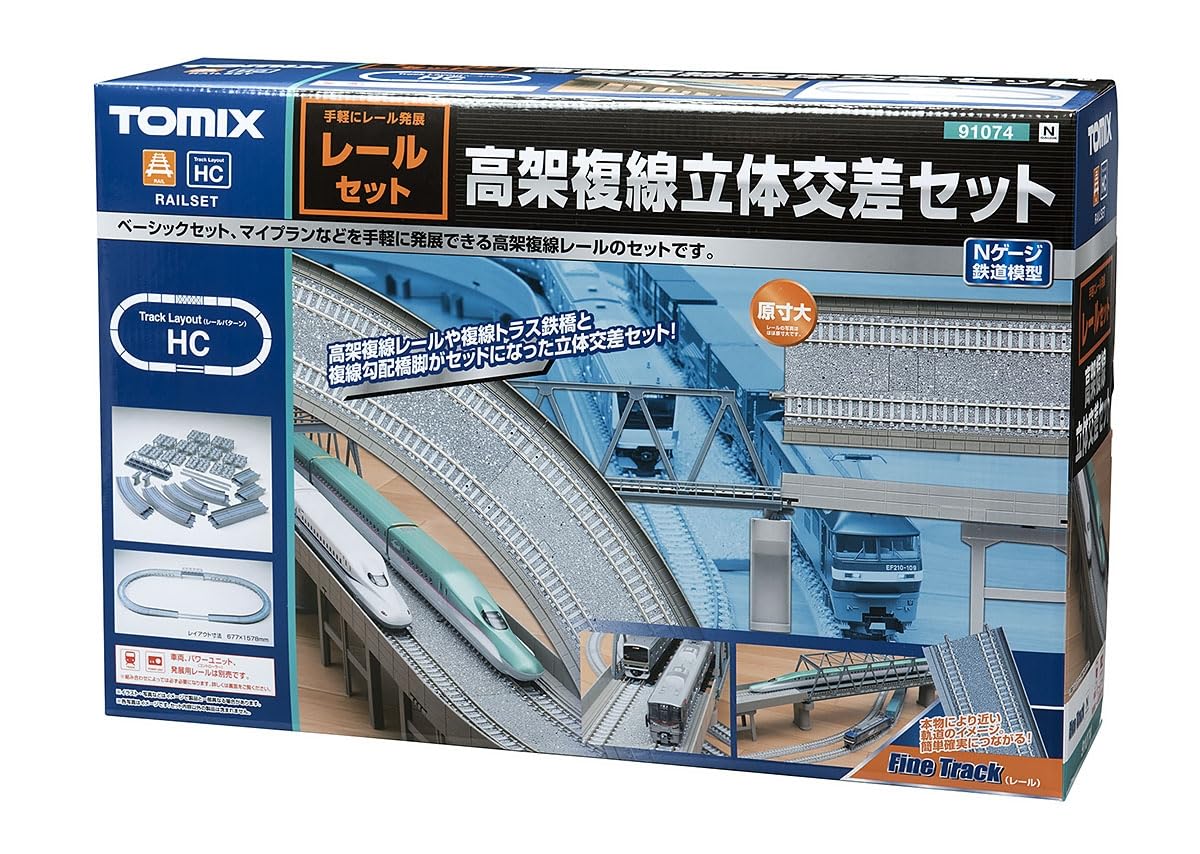 Amazon | トミーテック(TOMYTEC) TOMIX Nゲージ レールセット 高架複線