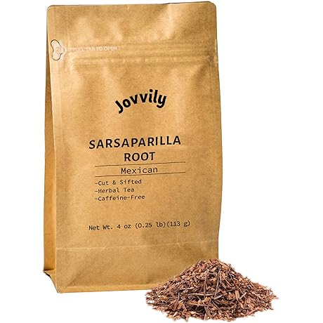 Jovvilly Sarsaparilla Root Tea - 4-Ounce