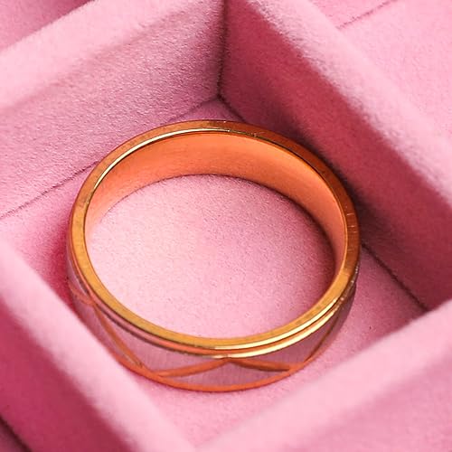 Miniatura 6 de Frebeauty Bandeja organizadora de joyas, bandejas apilables de terciopelo para joyas, insertos de cajón, organizador de aretes para mujeres y niñas,