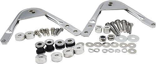 Miniatura 7 de YHMOTO Kit de accesorios de acoplamiento delantero desmontable para motocicleta, desmontable compatible con Harley Touring Road King Street Road