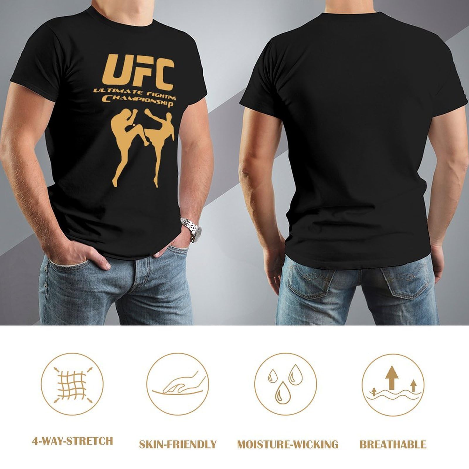 MMA Tシャツ Mサイズくらい Amazon.co.jp: Tシャツ メンズ UFC 究極格闘技 MMA ティーシャツ