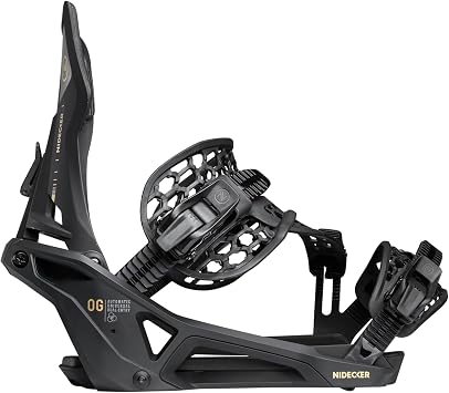 Nidecker OG Supermatic Men's Rear-Entry Snowboard Bindings