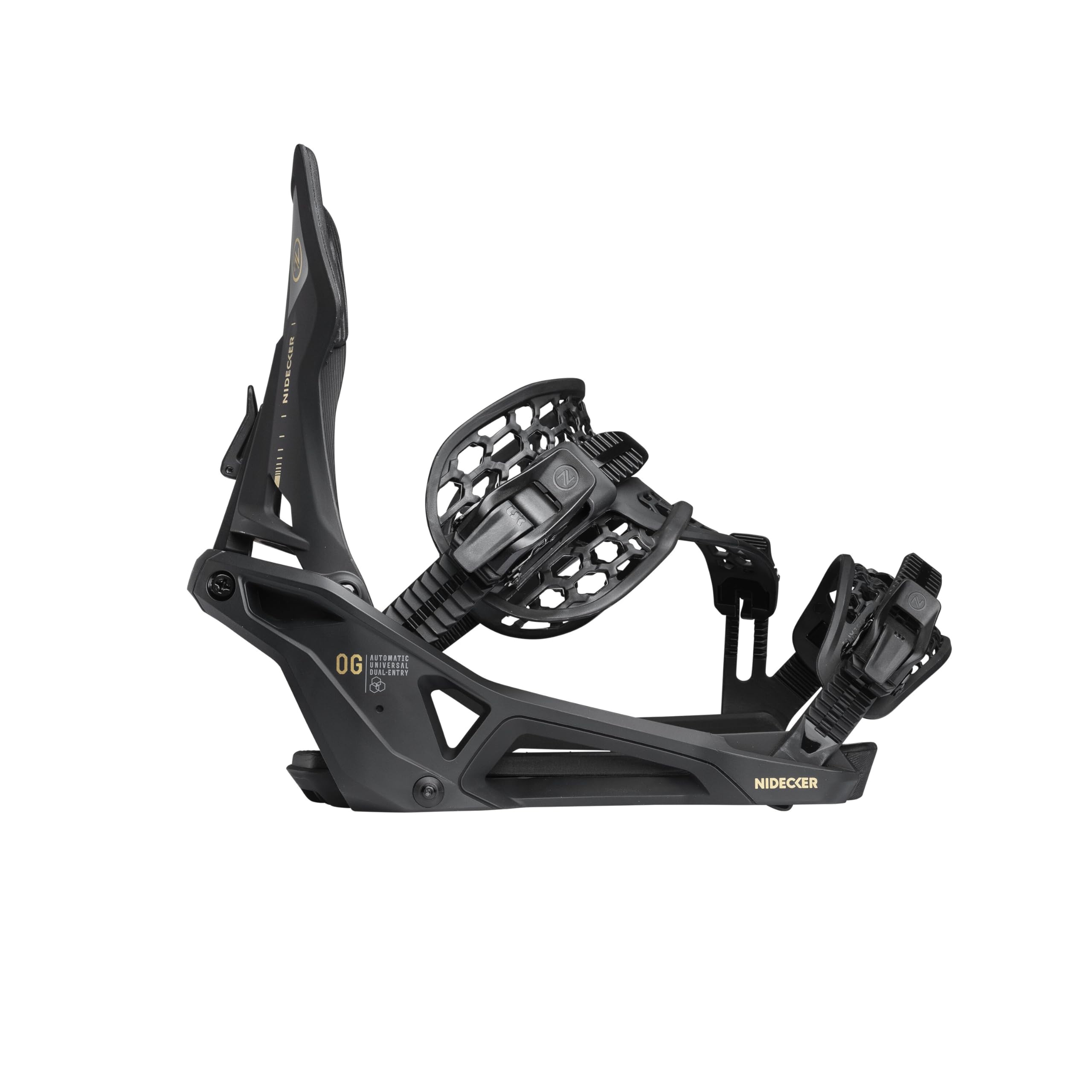 Nidecker Supermatic Snowboard Fijación Automática Universal Doble Entrada