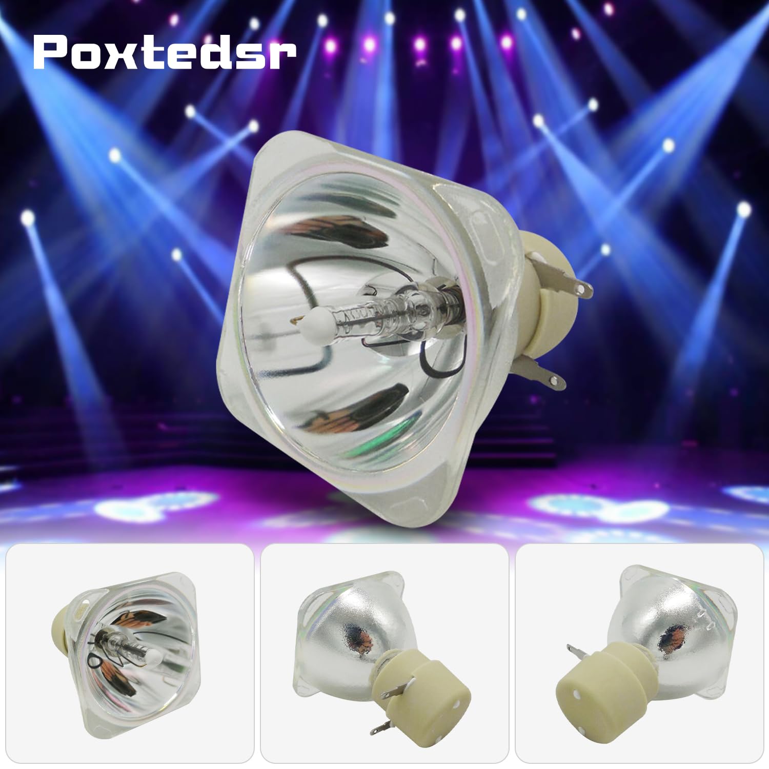 MSD Platinum Beam 200W 5R Lamp per Luce a fascio con testa mobile, Lampada 5R 200W per Teste Mobili Luci dj, Lampada da Palcoscenico Elettroniche Lampadina 200W Lampadina di ricambio