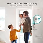 Hornbill Verrouillage de porte avant intelligent Empreinte de doigt sans clé Deadbolt - Verrouillage de porte électronique pour porte Alexa Bluetooth pour Maison Appartement Verrou auto Smart Life APP Télécommande (sans WiFi Portail)