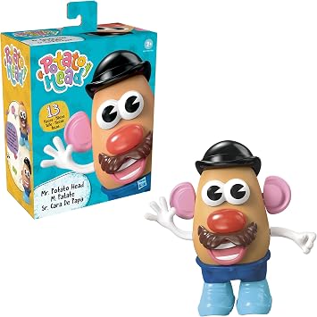 Mr. Potato Head Potato Head Set with 13 Parts and Pieces, Toddler and Preschool Toys for Boys and Girls, Ages 2+