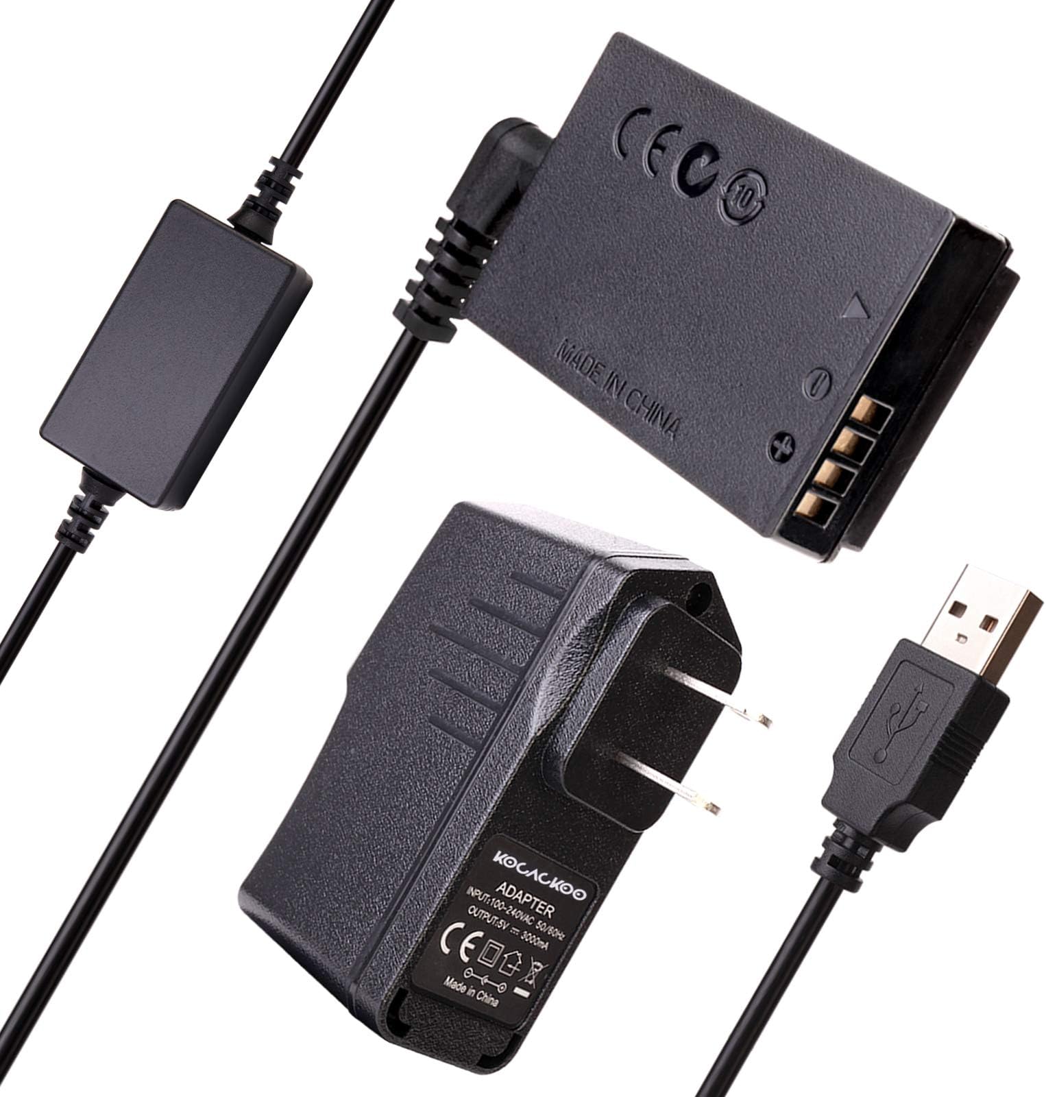 ACK-E8 AC Power Adapter DR-E8 DC Coupler LP-E8 Dummy Battery For Canon - View #2