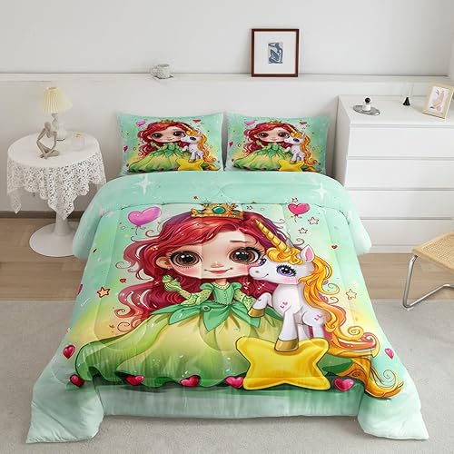 Miniatura 8 de Manfei - Juego de edredón tamaño Queen con lindos diseños de margaritas, edredón alternativo de plumón estilo retro de los 70 para adultos, Multi