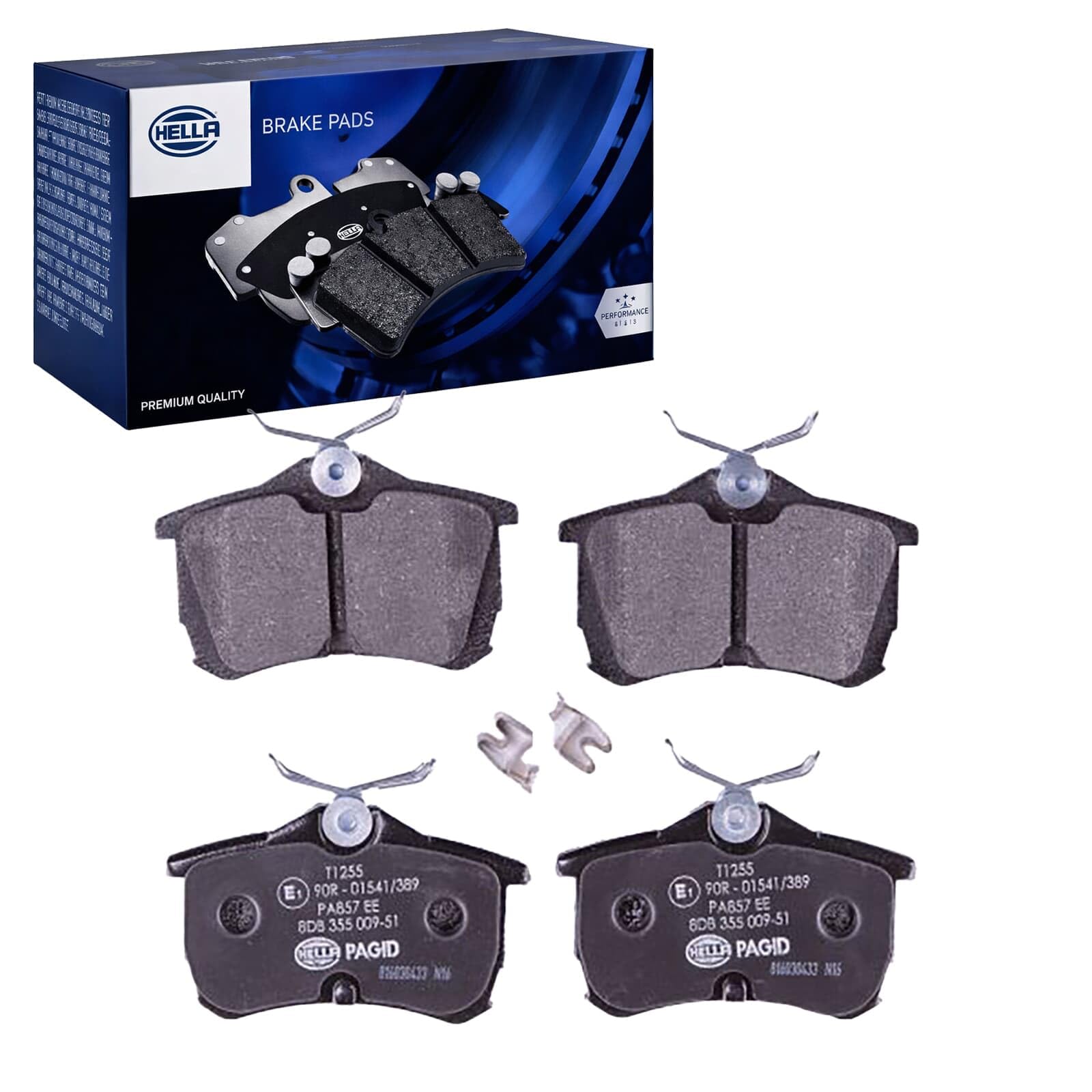 BRAKE PAD SET DISC BRAKE 8DB 355 009-511 FOR HONDA ACCORD/VI/VII/EURO/Mk/VIII
