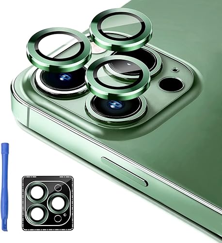 Jeluse Paquete de 3 x 2 Diseñado para iPhone 13 ProiPhone 13 Pro Max, protector de pantalla de vidrio templado 9H kit de alineación de instalación Jeluse Paquete de 3 x 2 Diseñado para iPhone 13 ProiPhone 13 Pro Max, protector de pantalla de vidrio templado 9H kit de alineación de instalación