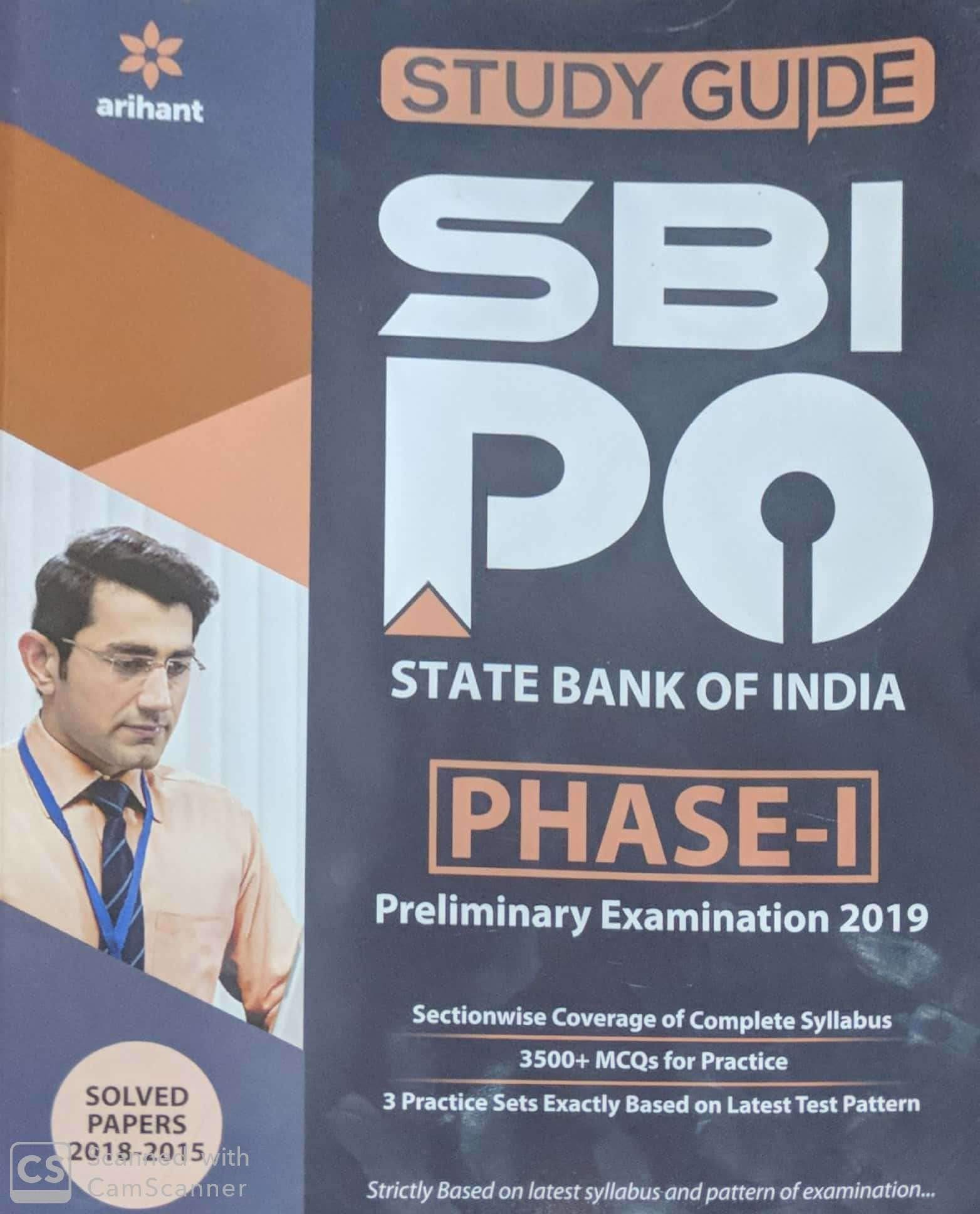 Study Guide Sbi Po Phase-1 Preliminary Examination