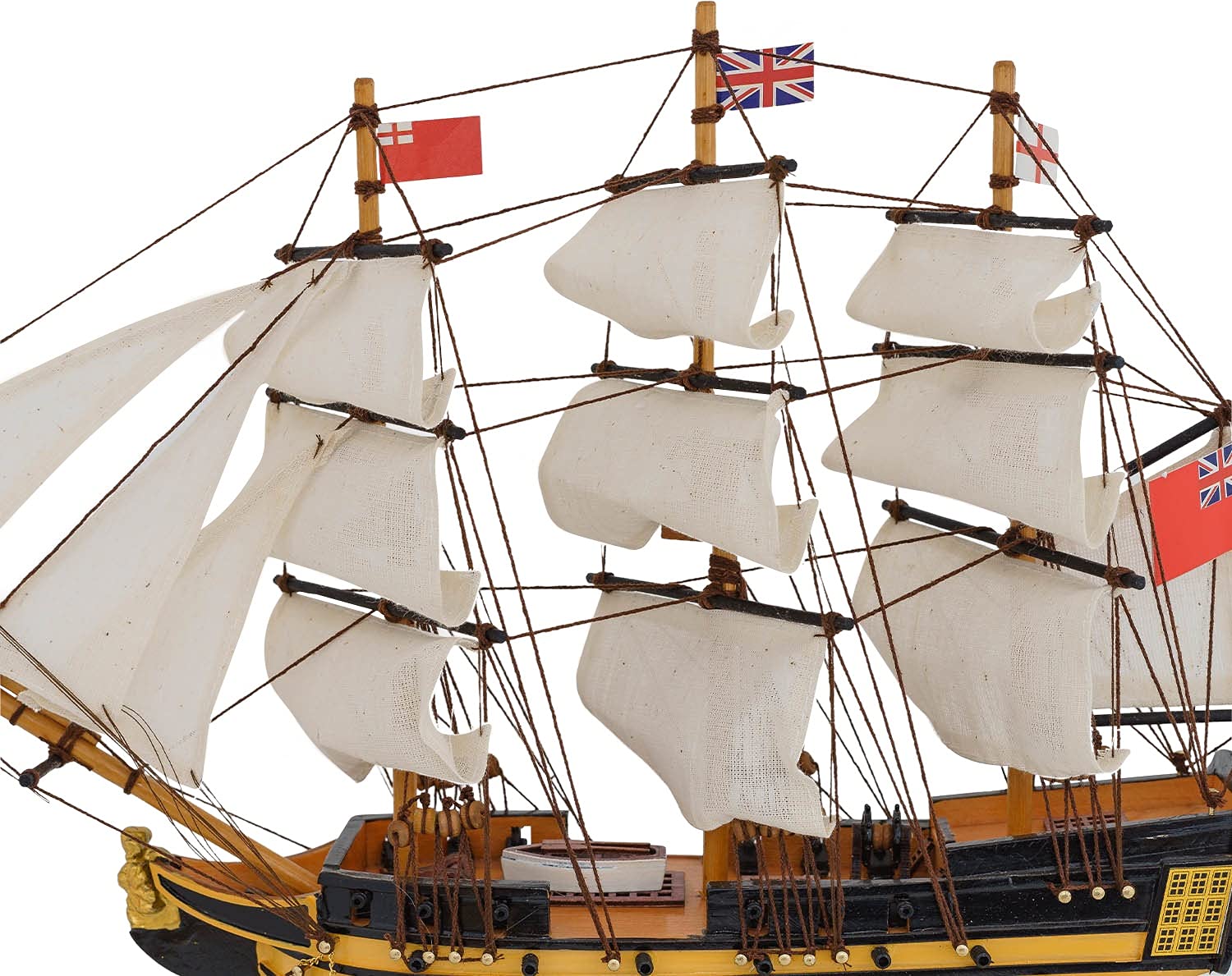 aubaho Modellschiff HMS Victory Schiff Segelschiff Maritim Deko Antik-Stil kein Bausatz