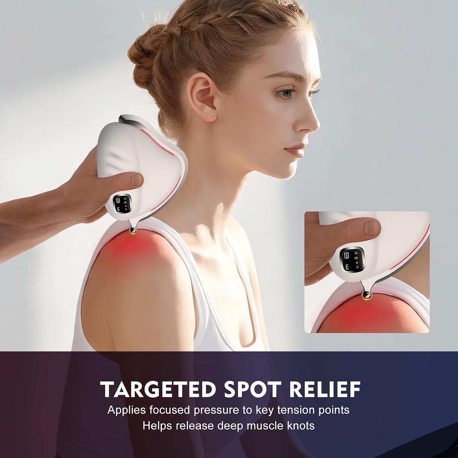Soothesilk Sculptwave2 for Full Body Contouring, Heated Muscle Scraper
