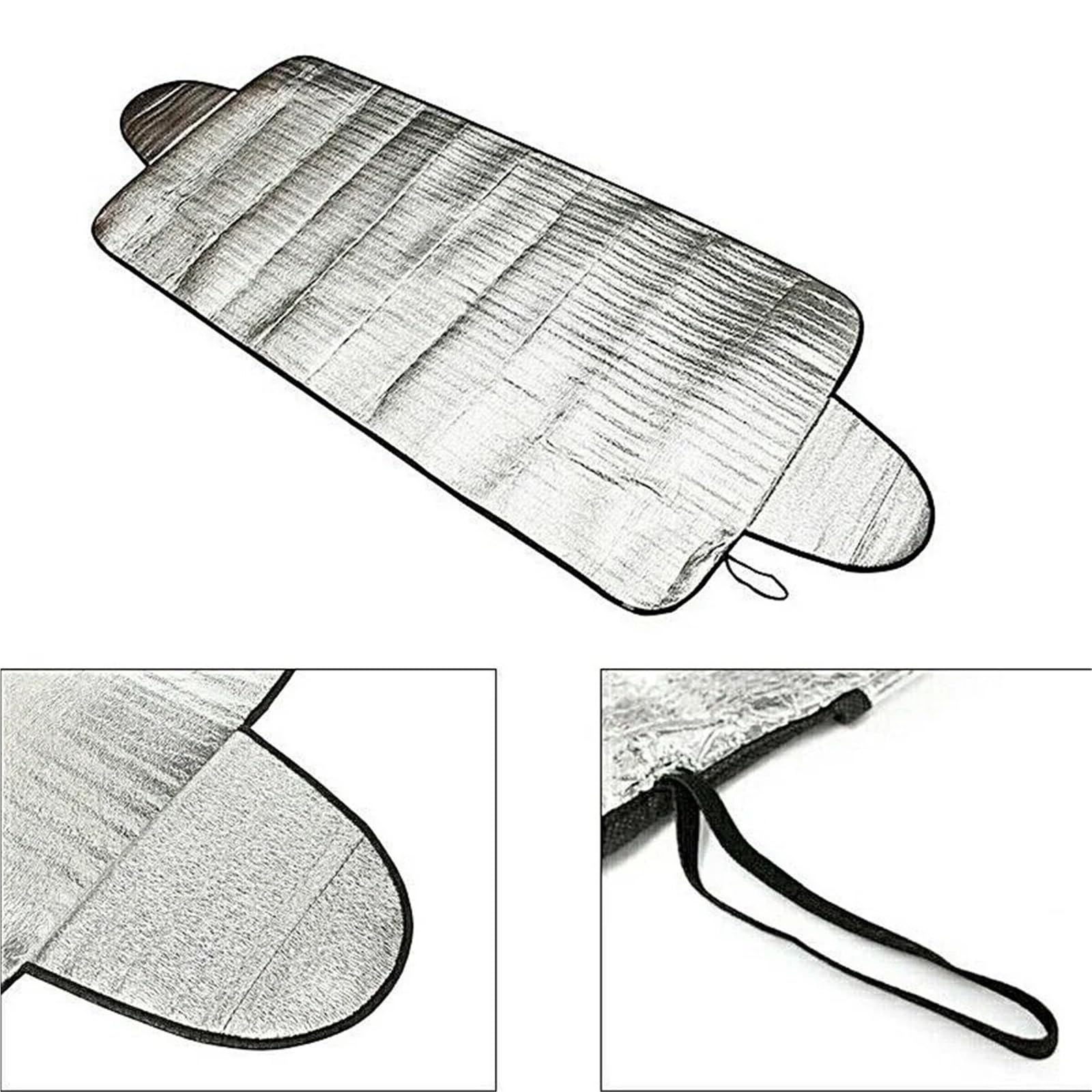 Cubierta Universal para Nieve para Parabrisas de Coche, Protector contra heladas, Lluvia y Sol para la mayoría los Coches SUV