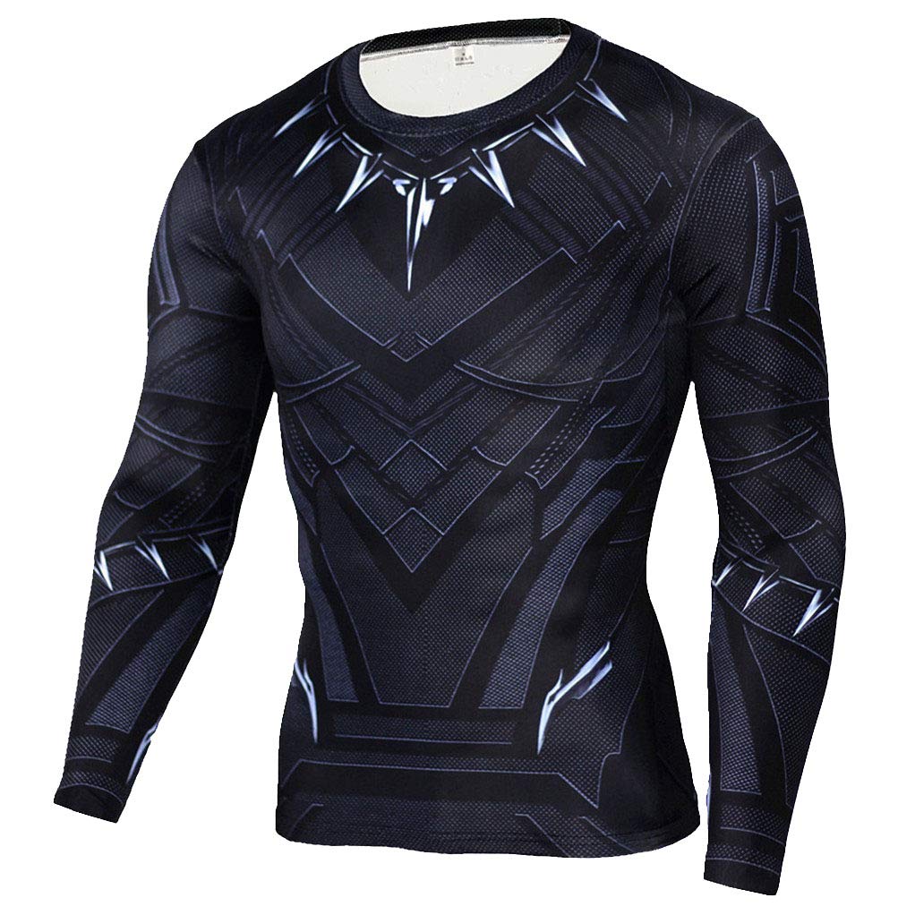HIMIC E77C 3D Super Hero Close-Fitting Quick-Drying Elastic Sport Cosplay T-Shirt