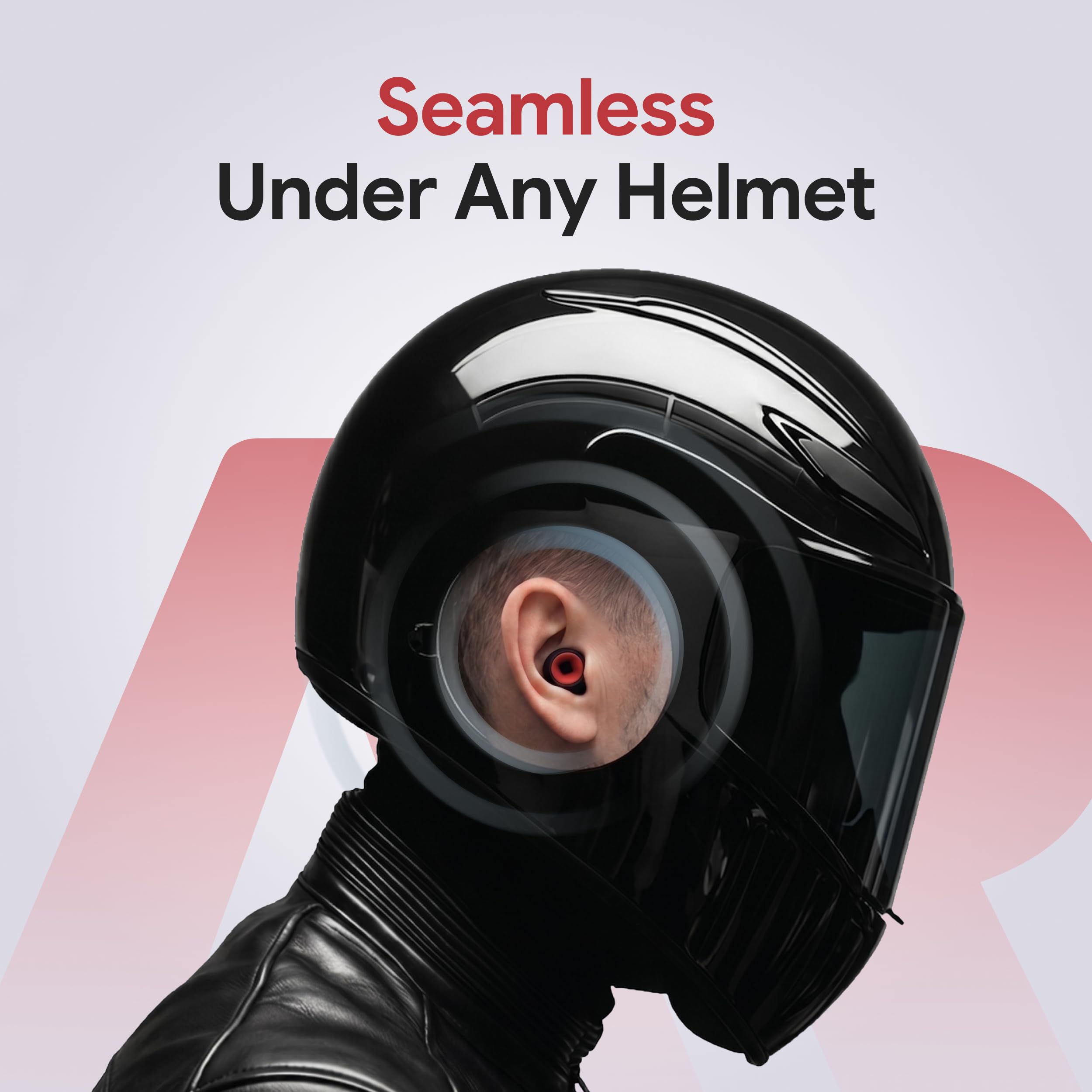 ear slots in motorcycle helmet pain Artevive The Original Plugs - Wind Noise Reduction 27 dB Hearing Protection for Riding EyeRide HUD Is a EYS23 Color:Mystic
